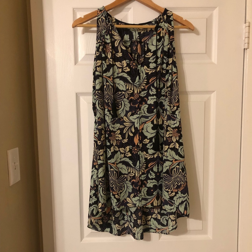 Small Sleeveless Floral Dress